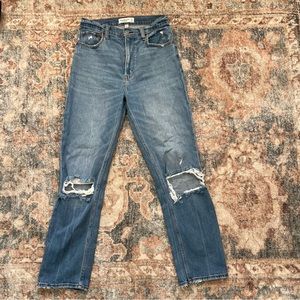 Curve Love Ultra High Rise Ankle Straight Jean